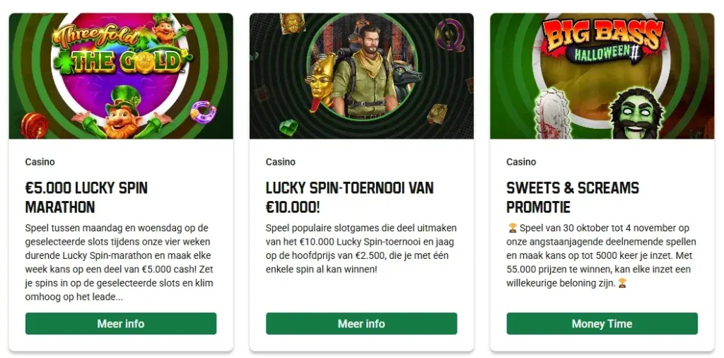 Unibet Bonus en Promoties
